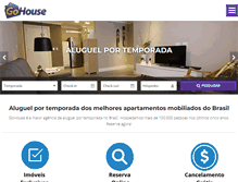 Tablet Screenshot of gohouse.com.br